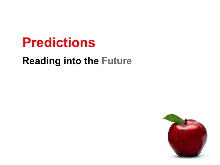 This is a preview image of Making Predictions Lesson 1. Click on it to enlarge it or view the source file.