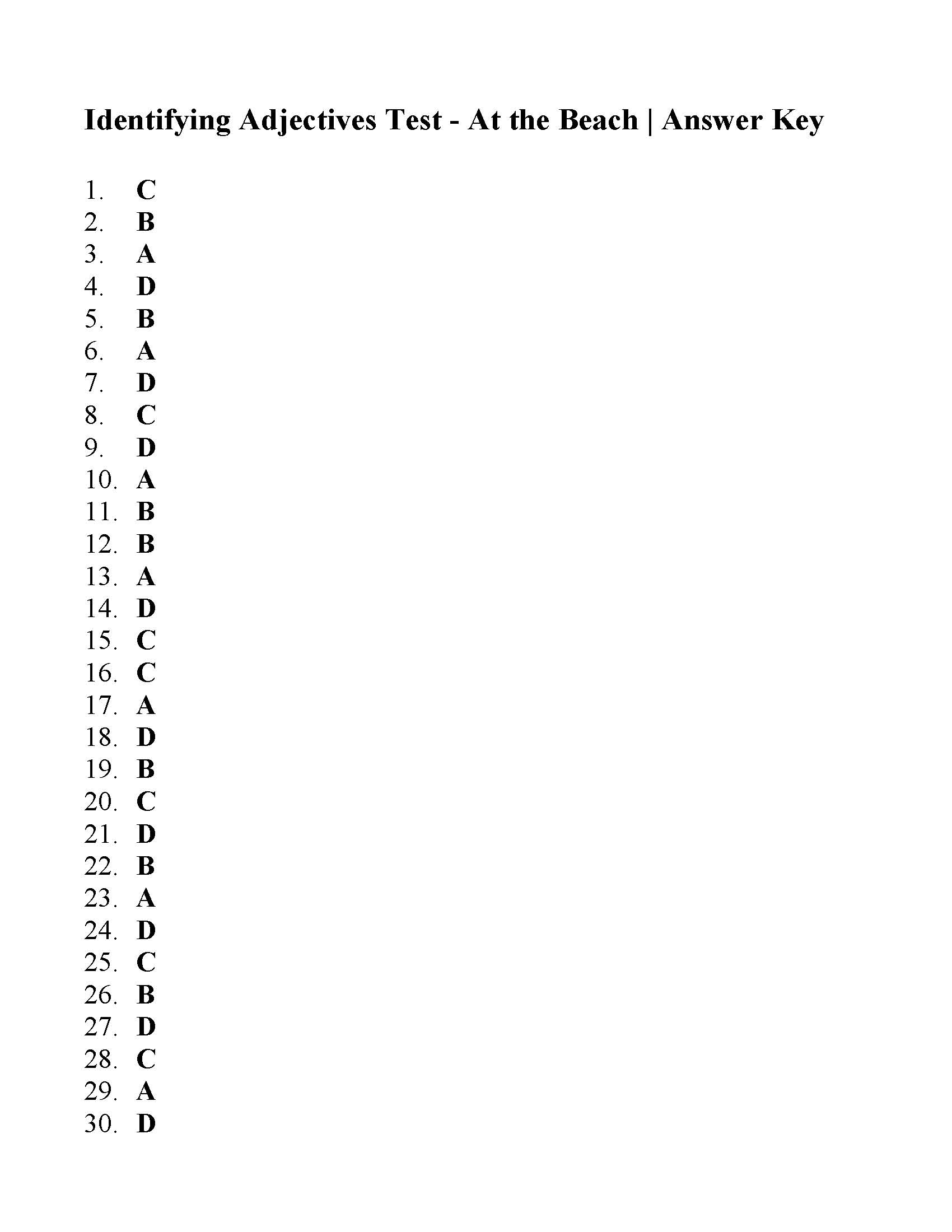 identifying-adjectives-test-1-answers