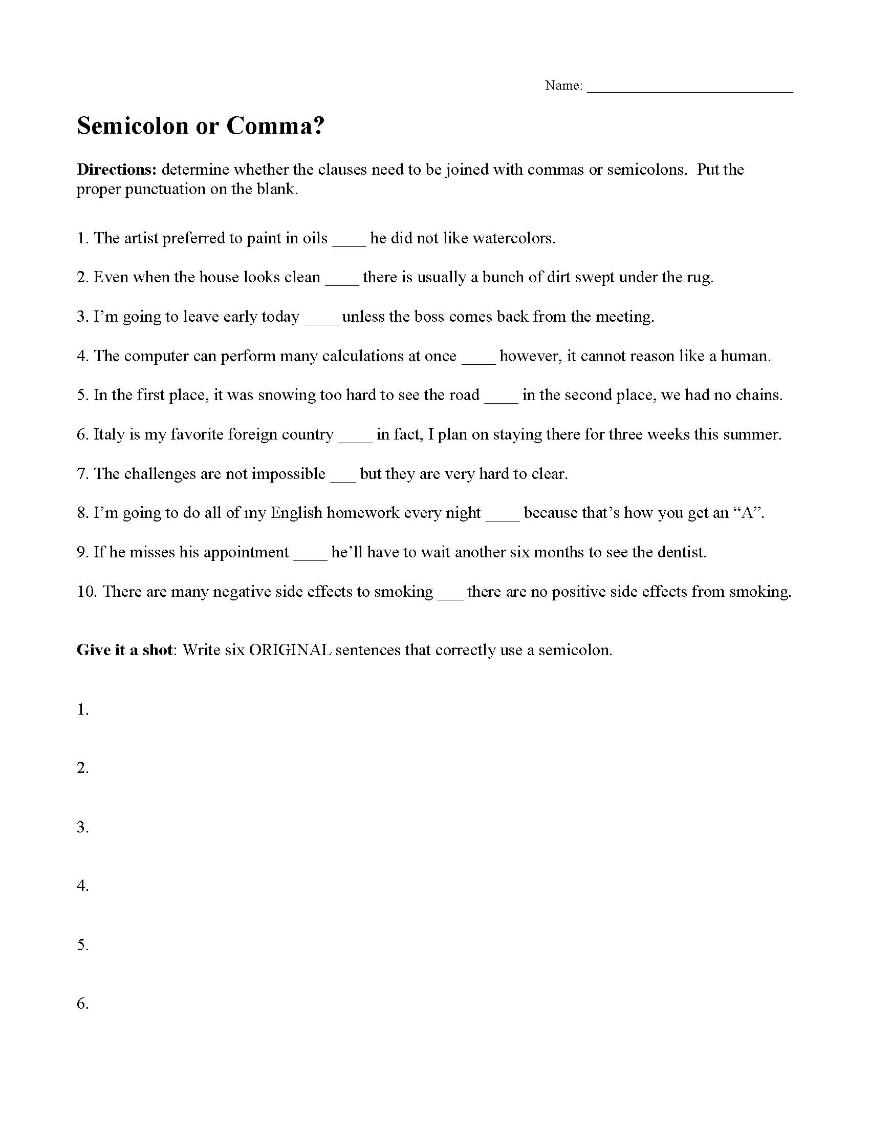 commas-or-semicolons-worksheet-1-preview