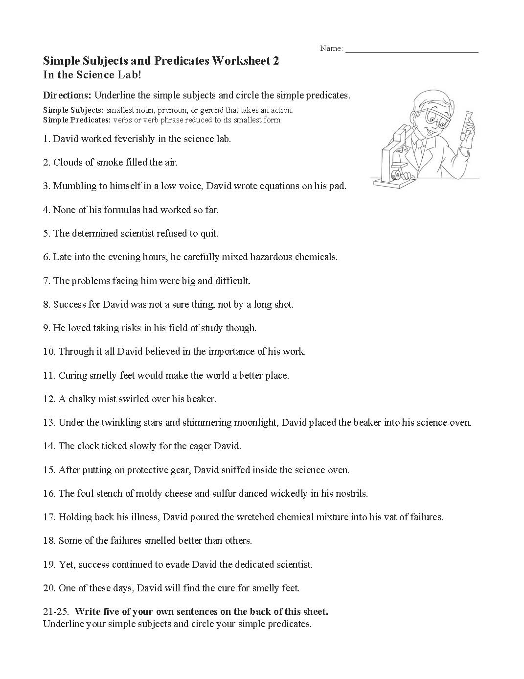 complete-subject-and-predicate-worksheet