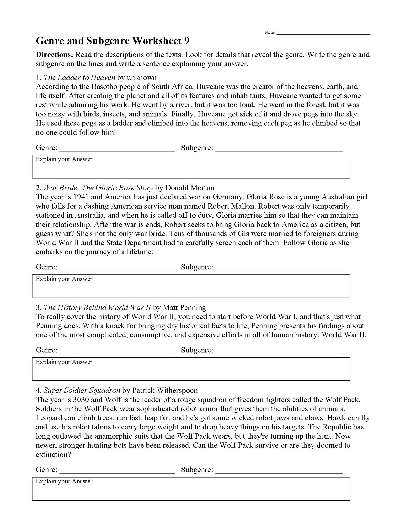 genre-worksheet-9-reading-activity