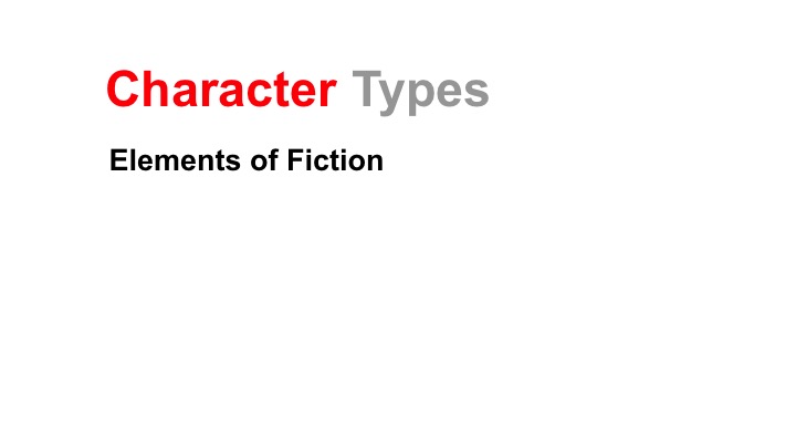 This is a preview image of Character Types Lesson 1. Click on it to enlarge it or view the source file.